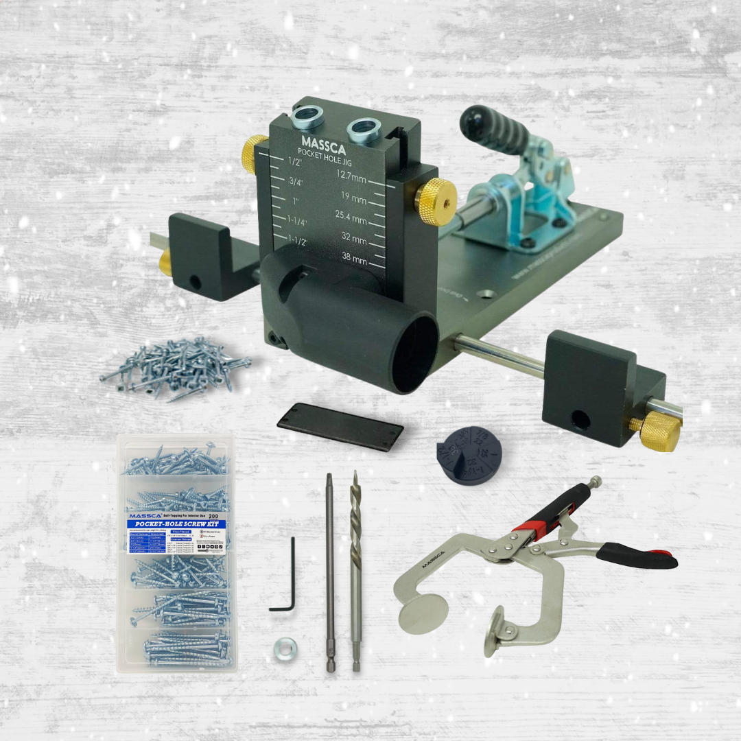 Massca aluminum online pocket hole jig